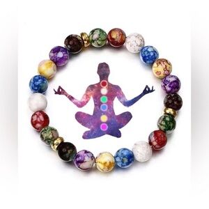 Color Block Beaded Bracelet